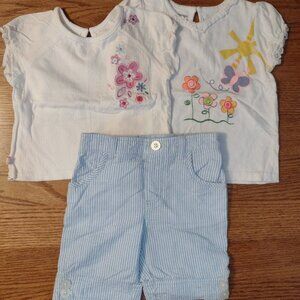 3T - 4T | Tee & Shorts Outfit Bundle | Wonderkids